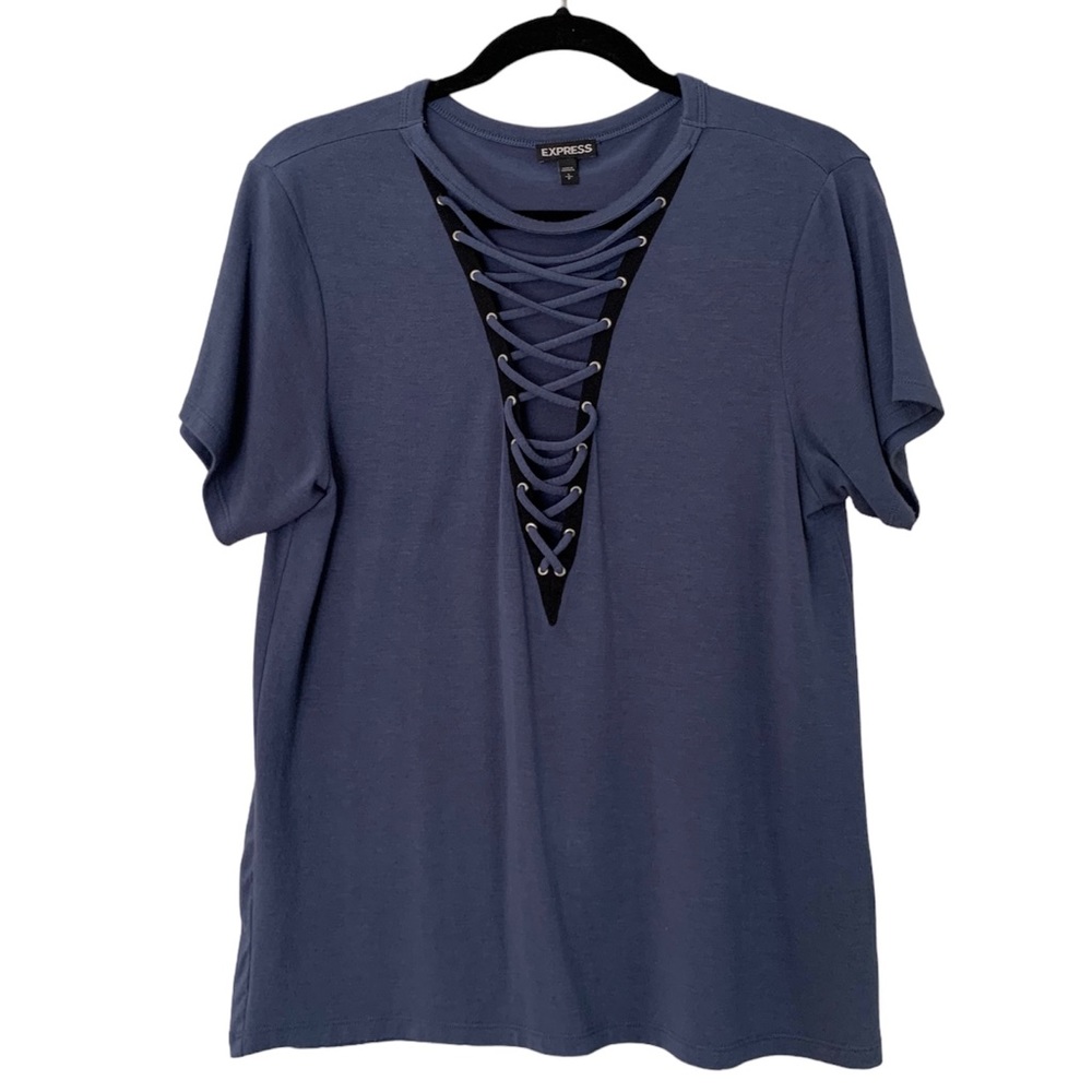 EXPRESS Criss Cross Super Soft Top